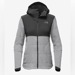 The North Face Dark and Light Gray Women’s Performance Jacket